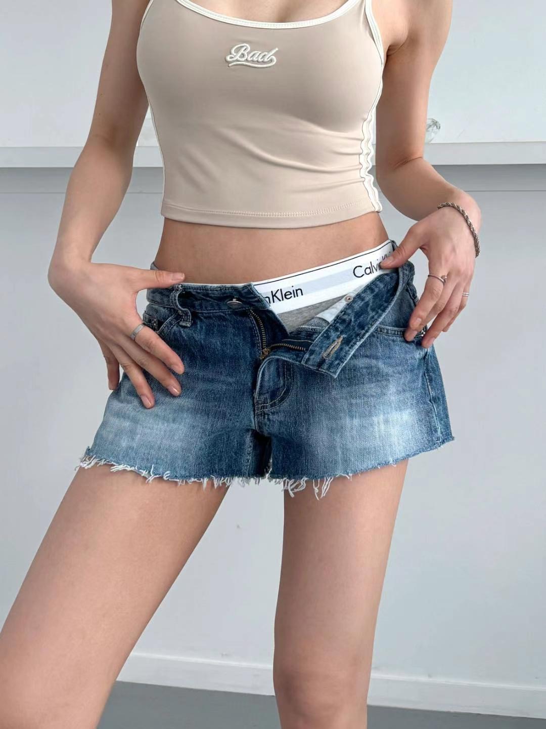 DOUBLEM東大門㊣代購女裝新品人氣25春夏職業時尚真品休閑短褲DOUBLEM短褲