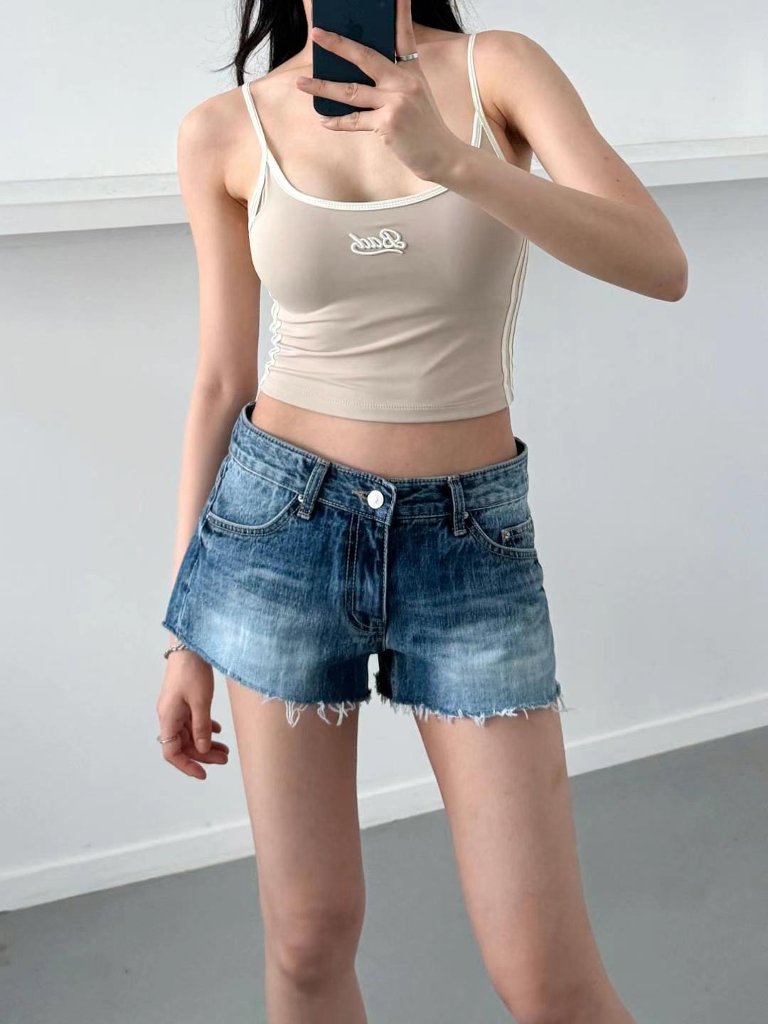 DOUBLEM東大門㊣代購女裝新品人氣25春夏職業時尚真品休閑短褲DOUBLEM短褲
