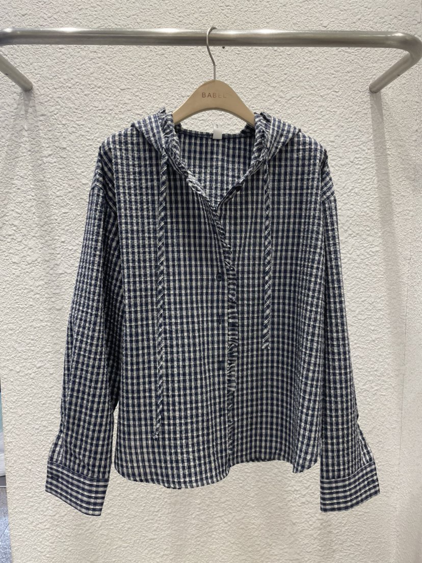 BABEL韓國直郵㊣女士新品人氣時尚推薦真品職業25春夏襯衫蕾絲衫BABEL襯衫/蕾絲衫