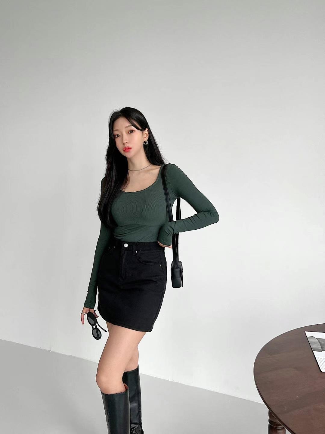 DOUBLEM韓國代購㊣女裝新品職業25春夏休閑時尚熱賣推薦裙褲DOUBLEM裙褲
