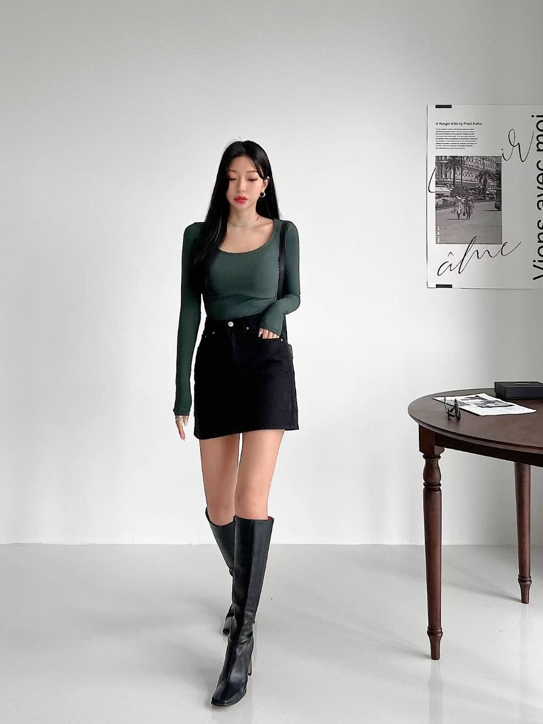 DOUBLEM韓國代購㊣女裝新品職業25春夏休閑時尚熱賣推薦裙褲DOUBLEM裙褲