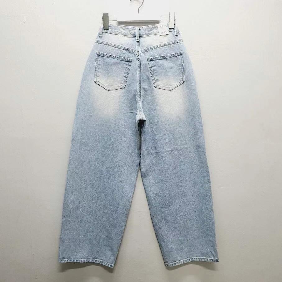 DOUBLEM東大門㊣實拍女裝新品休閑25春夏真品熱賣職業牛仔褲DOUBLEM牛仔褲