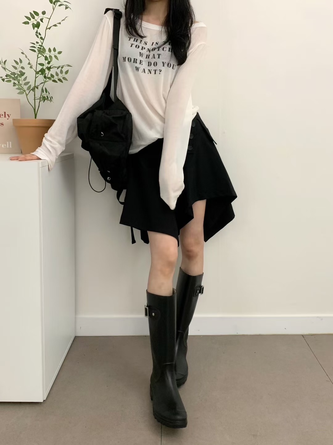 HIDDENHILLS東大門㊣實拍女士新品熱賣職業25春夏休閑人氣短裙HIDDENHILLS短裙