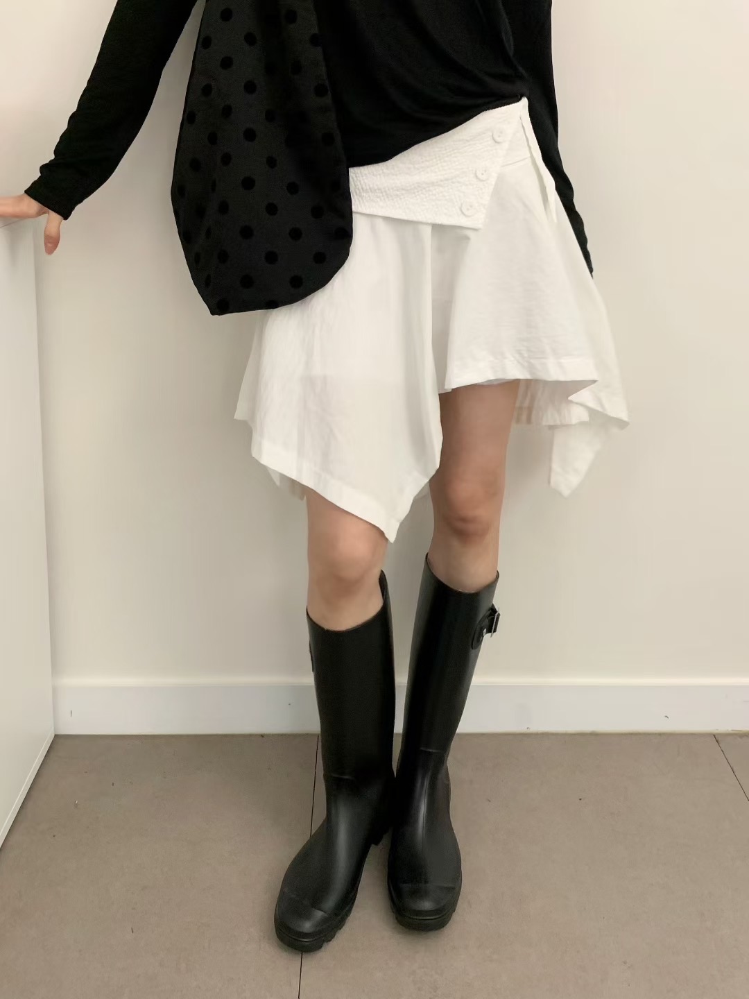 HIDDENHILLS東大門㊣實拍女士新品熱賣職業25春夏休閑人氣短裙HIDDENHILLS短裙圖色2