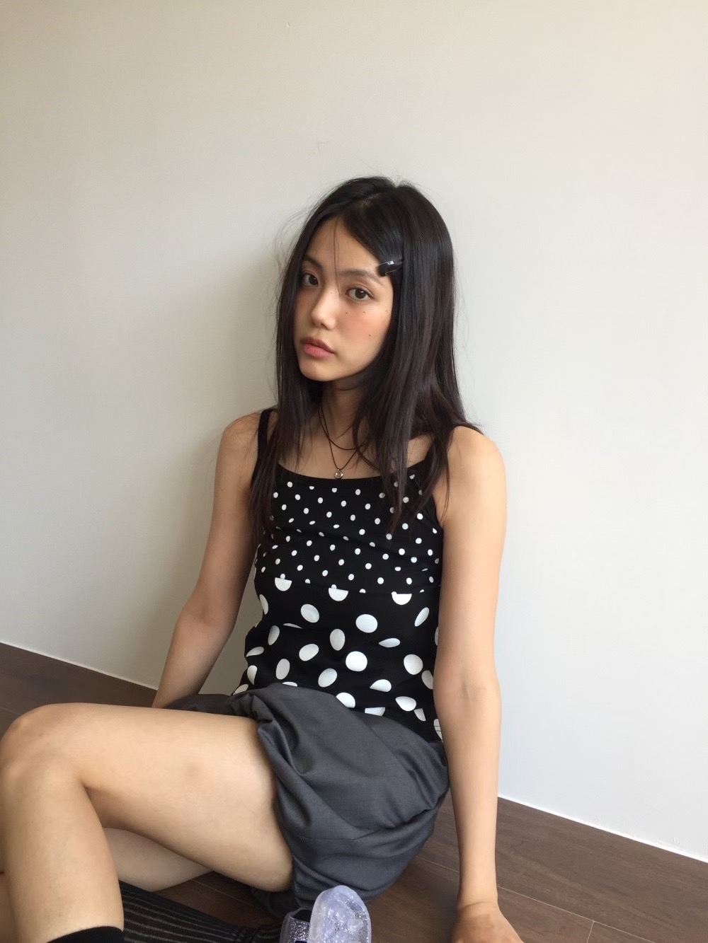 HIDDENHILLS韓國直郵㊣女士新品人氣時尚休閑推薦熱賣吊帶背心HIDDENHILLS吊帶/背心圖色2