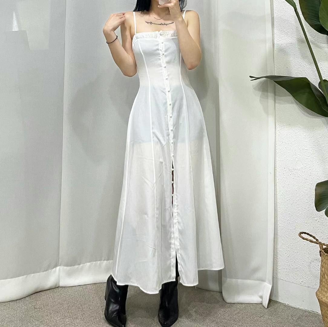 GANJI-간지-T韓國代購㊣女裝新品職業人氣時尚25春夏連衣裙GANJI-ot連衣裙