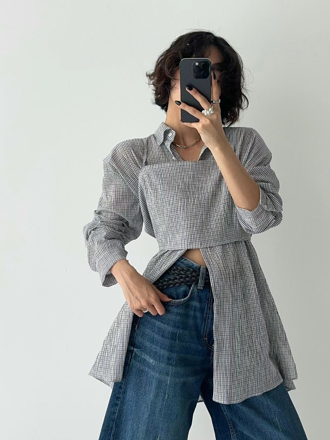 CELEB-셀럽-T東大門㊣實拍女裝新品推薦25春夏真品套裝套裝CELEB-T套裝圖色1
