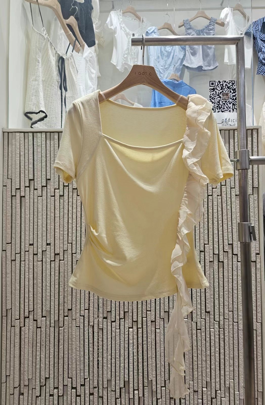 IGOTC-아가씨-T東大門㊣代購女裝新品休閑25春夏真品時尚T恤IGOTC-아가씨-TT恤圖色3