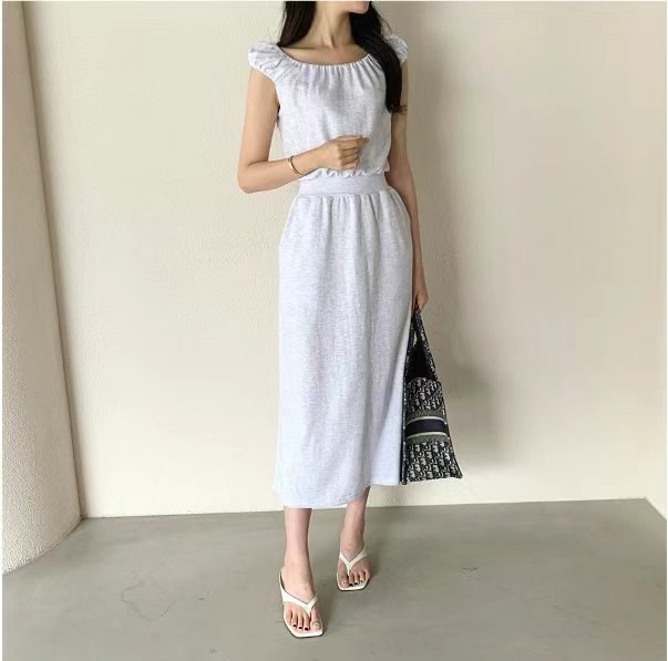 J&B東大門㊣實拍女士新品25春夏休閑人氣真品推薦連衣裙J&B連衣裙