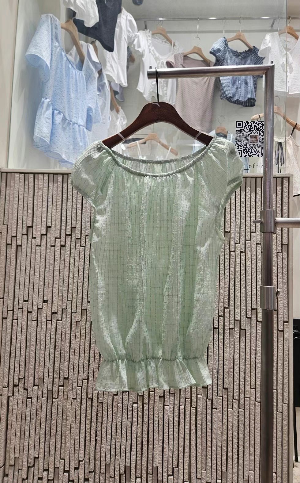 IGOTC-아가씨-T東大門㊣實拍女裝新品真品職業襯衫蕾絲衫IGOTC-아가씨-T襯衫/蕾絲衫圖色3