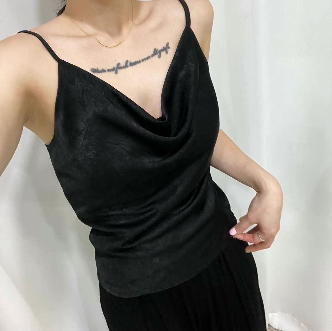 GANJI-간지-T東大門㊣直郵女士新品時尚25春夏推薦吊帶背心GANJI-ot吊帶/背心圖色1