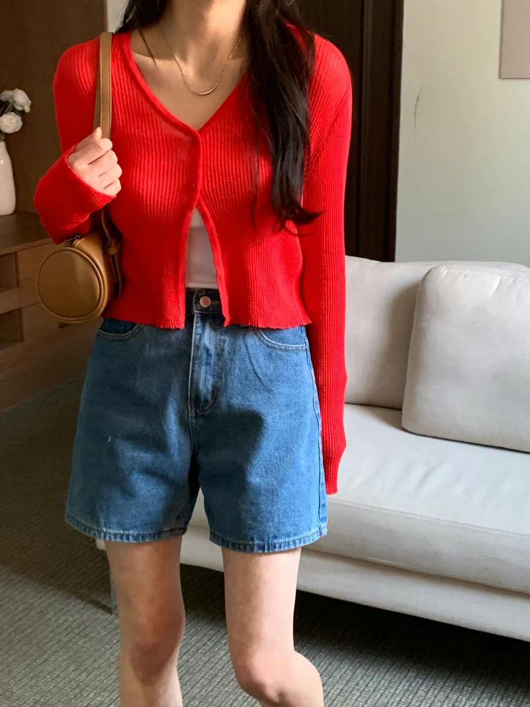 LOOK韓國直郵㊣女士新品職業真品人氣熱賣時尚針織衫不含內搭LOOK針織衫圖色3