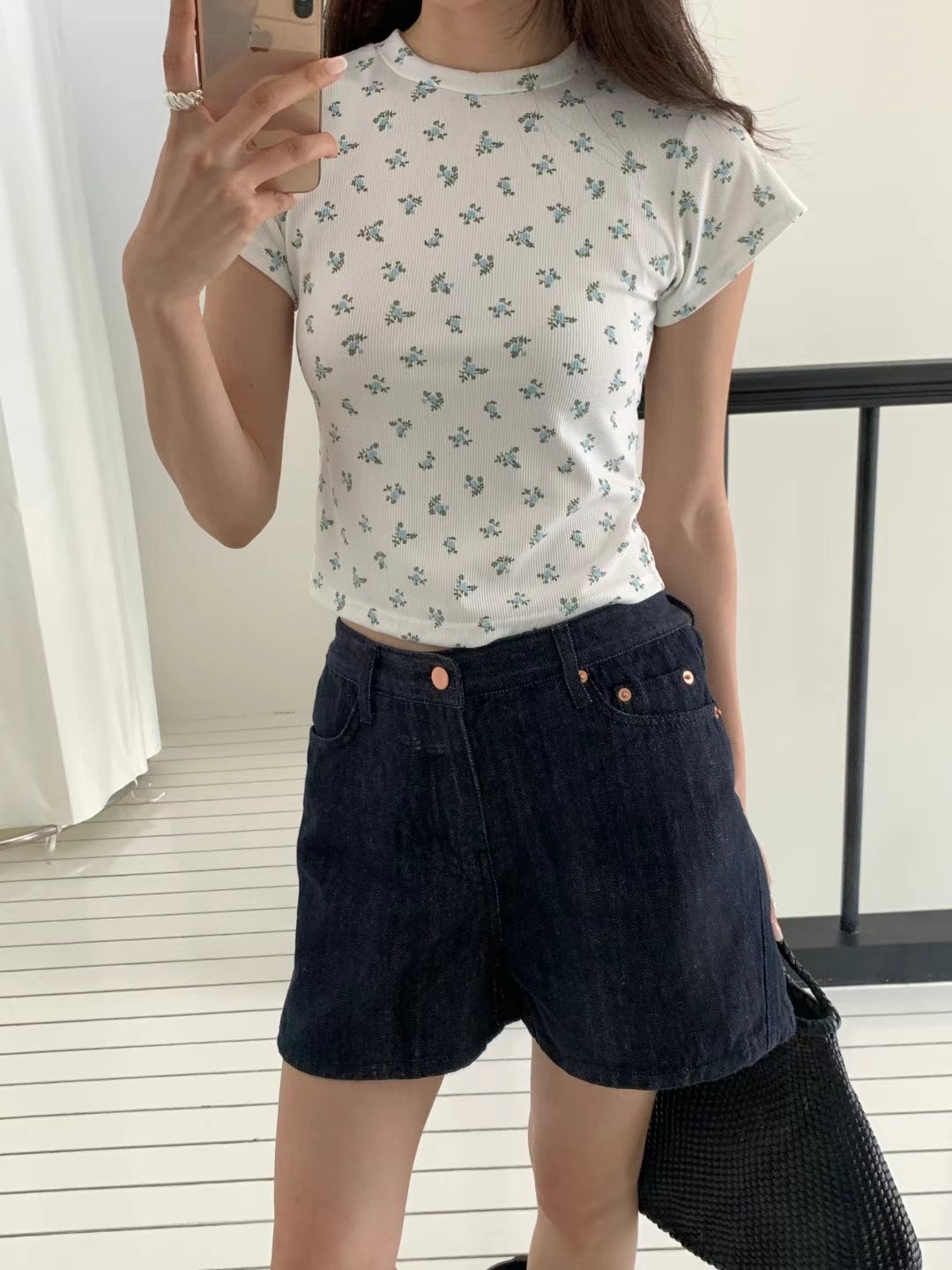 IGOTC-아가씨-T韓國代購㊣女裝新品25春夏時尚真品熱賣T恤IGOTC-아가씨-TT恤