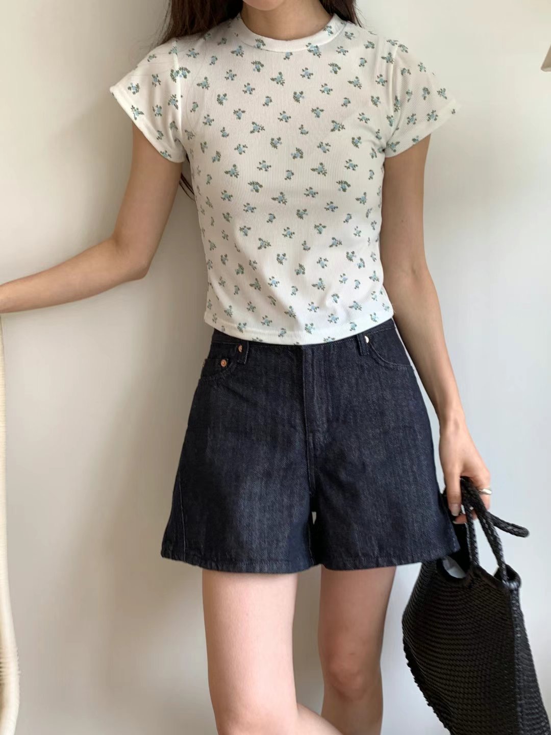 IGOTC-아가씨-T韓國代購㊣女裝新品25春夏時尚真品熱賣T恤IGOTC-아가씨-TT恤圖色1