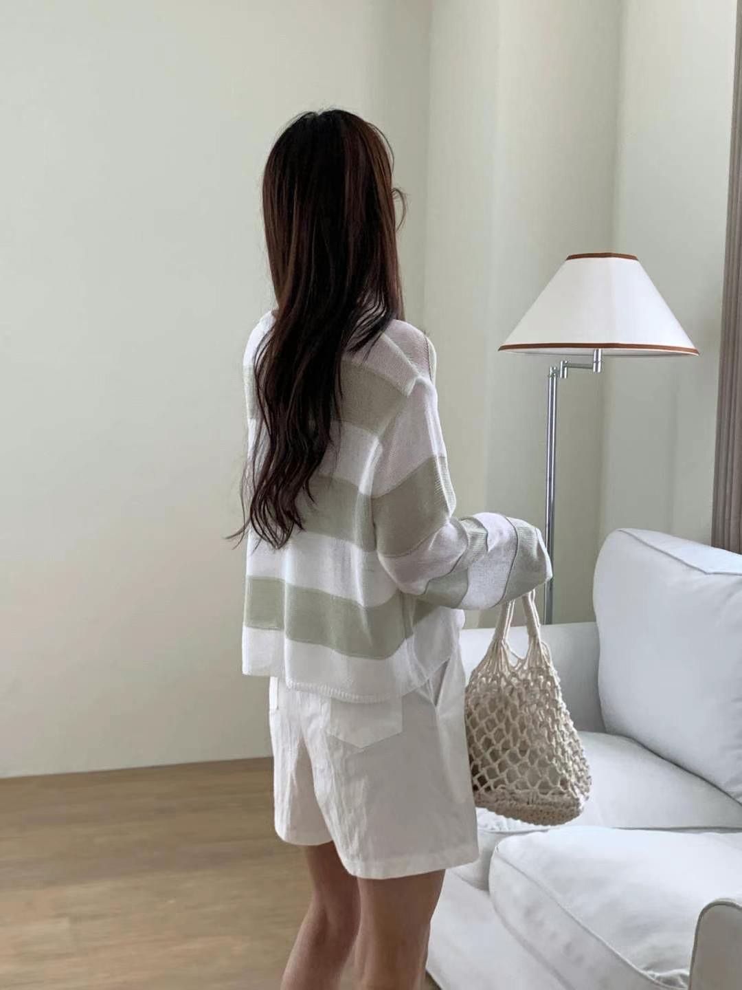 LOOK韓國代購㊣女裝新品推薦人氣時尚職業休閑真品熱賣針織衫LOOK針織衫