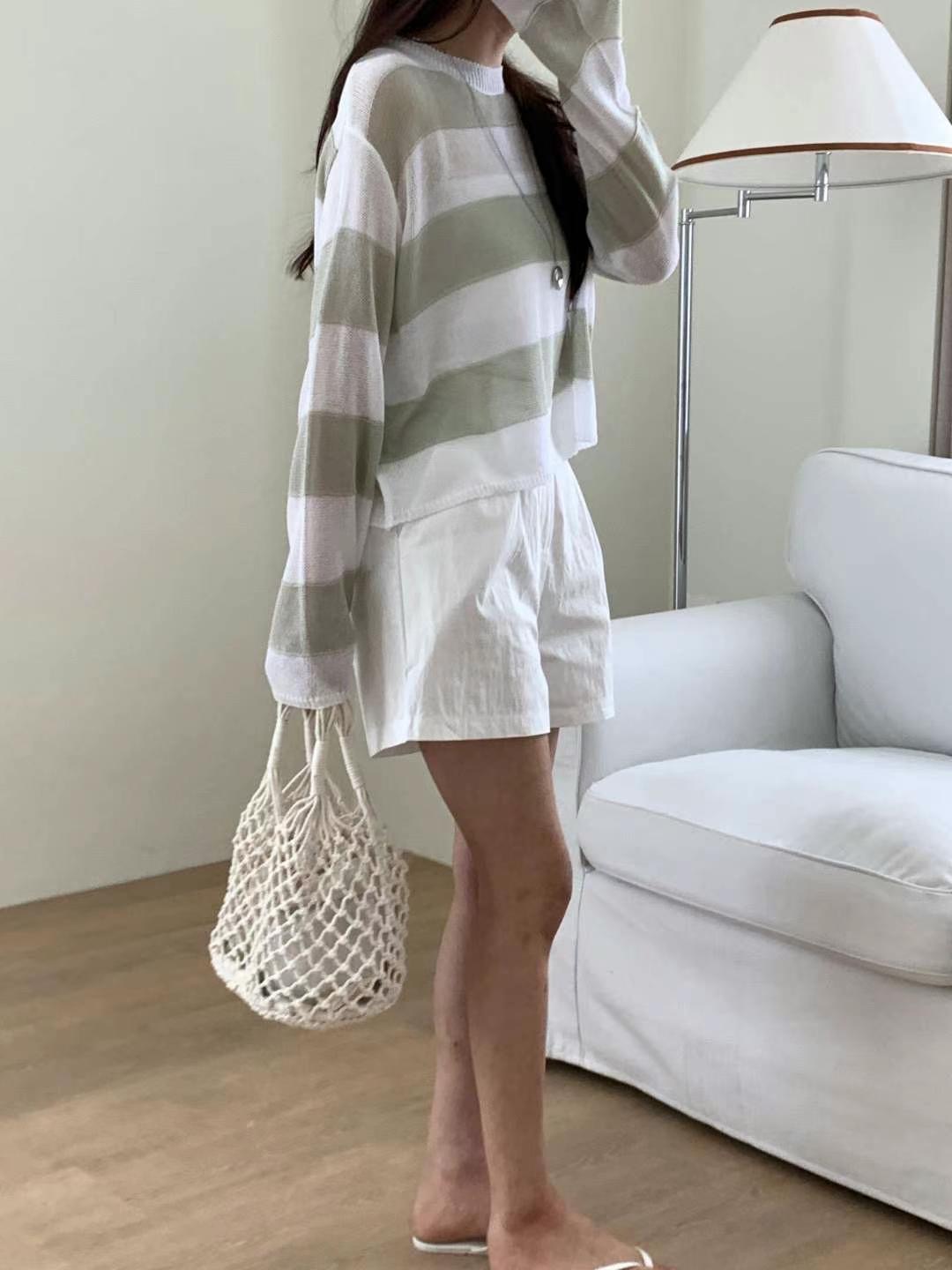 LOOK韓國代購㊣女裝新品推薦人氣時尚職業休閑真品熱賣針織衫LOOK針織衫