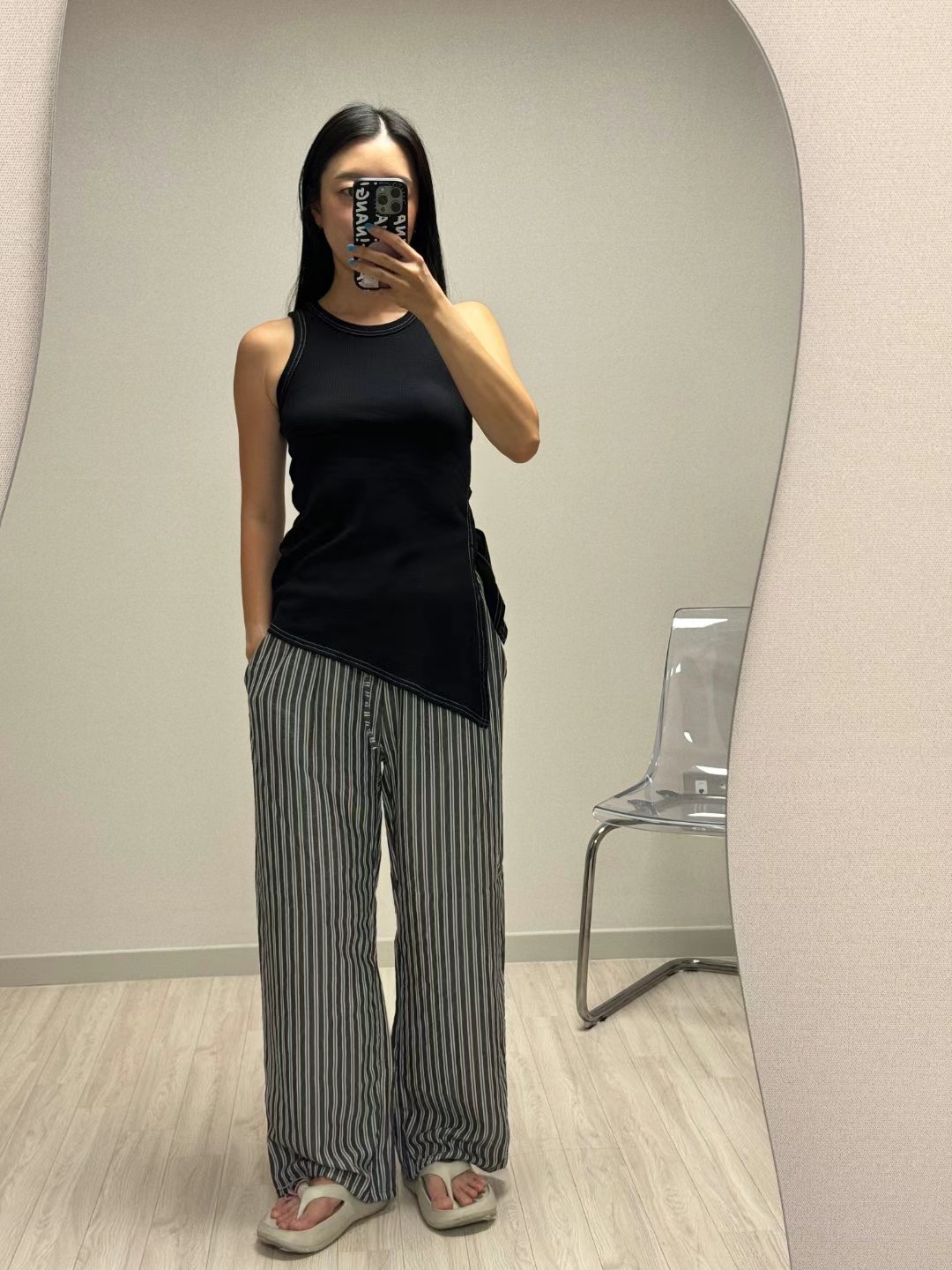 J&B東大門㊣直郵女裝新款時尚人氣休閑真品25春夏休閑褲J&B休閑褲圖色3