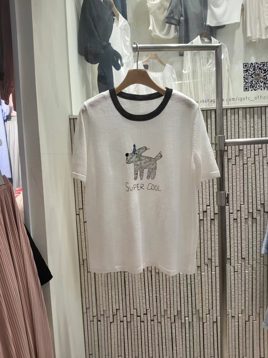 IGOTC-아가씨-T東大門㊣代購女士新品人氣熱賣時尚針織衫IGOTC-아가씨-T針織衫圖色1