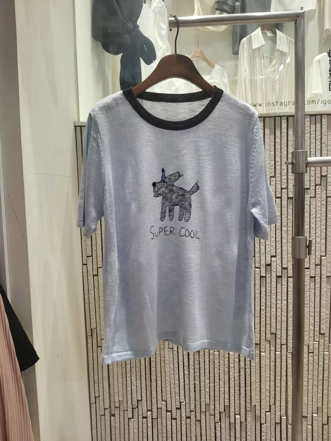 IGOTC-아가씨-T東大門㊣代購女士新品人氣熱賣時尚針織衫IGOTC-아가씨-T針織衫圖色2