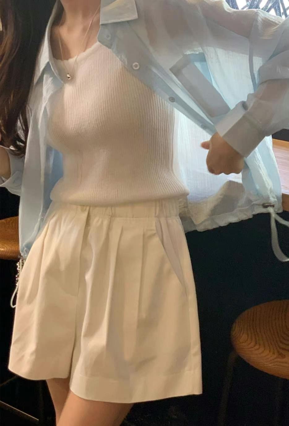 LOOK東大門㊣代購女裝新款推薦真品時尚休閑熱賣人氣吊帶背心LOOK吊帶/背心