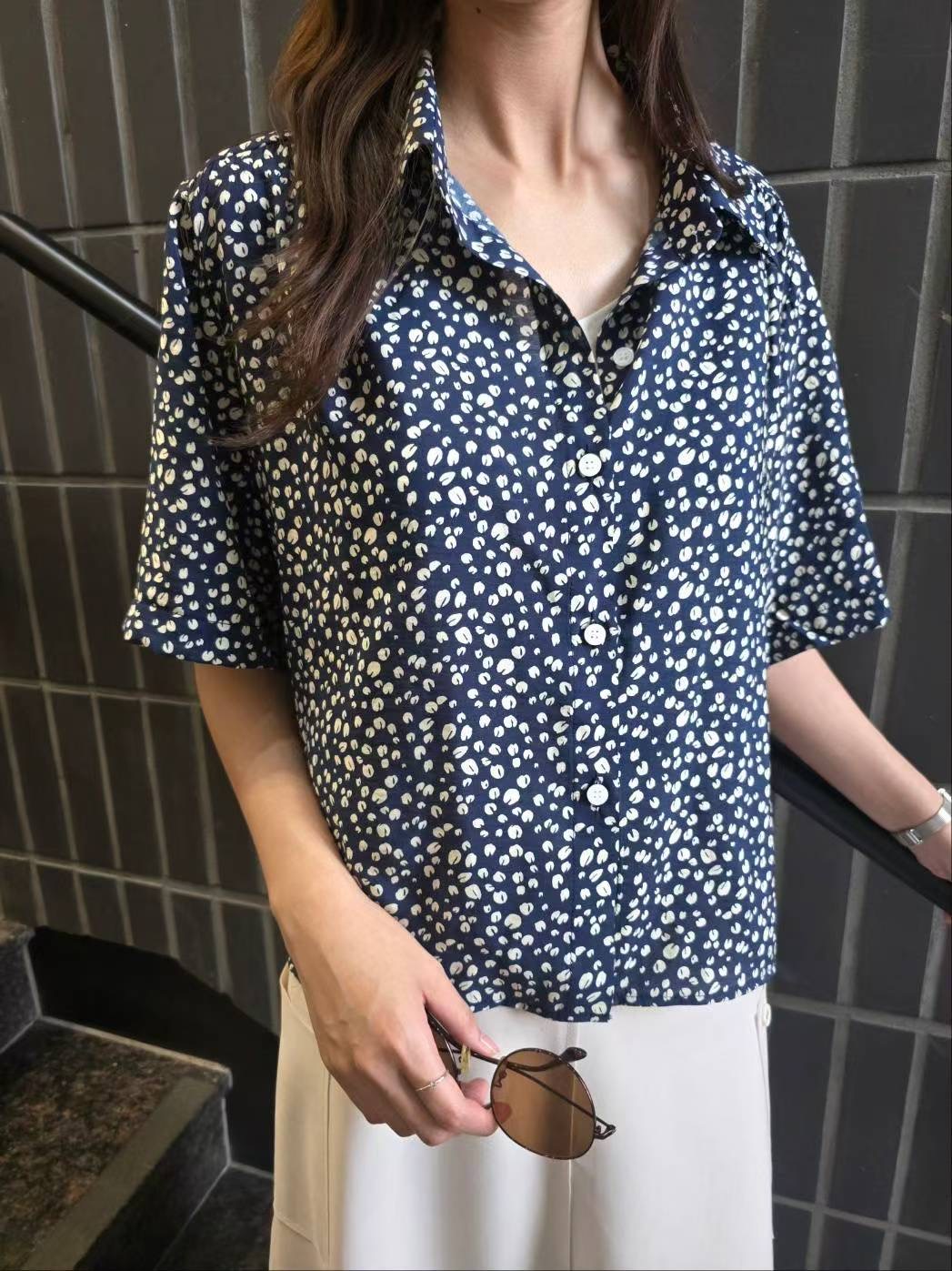 MU 뮤-T東大門㊣代購女士新款熱賣25春夏推薦真品襯衫蕾絲衫MU 뮤-T襯衫/蕾絲衫