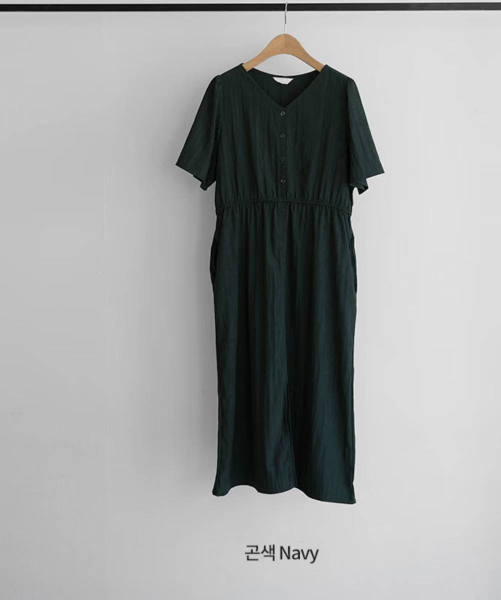 MU 뮤-T東大門㊣實拍女士新款職業真品25春夏人氣時尚連衣裙MU 뮤-T連衣裙圖色2