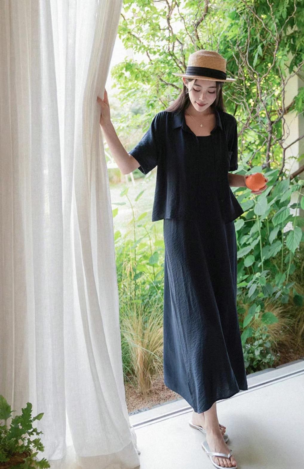 MU 뮤-T東大門㊣實拍女裝新款休閑時尚職業熱賣套裝兩件套MU 뮤-T套裝