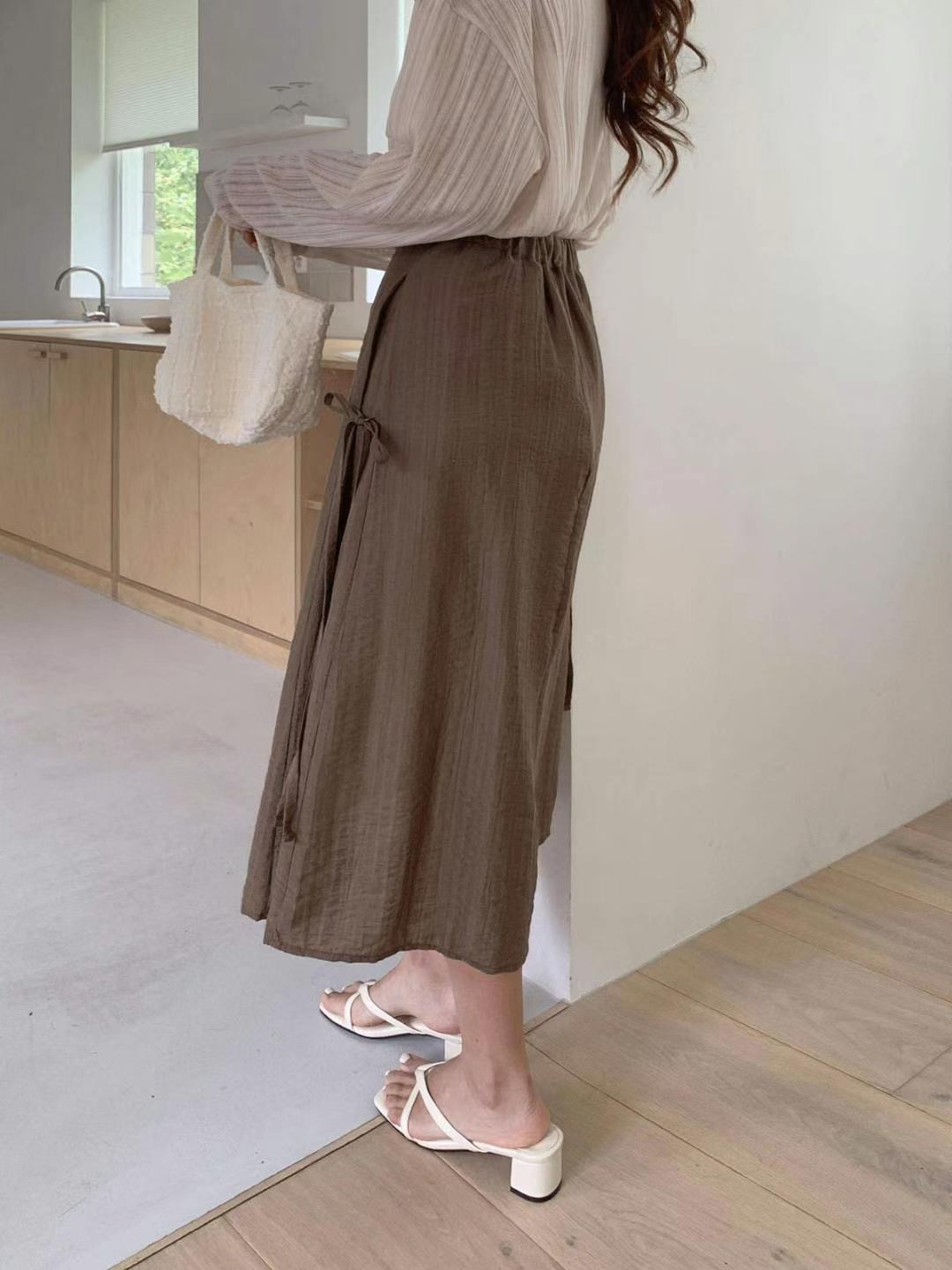 STELLA SKIRT東大門㊣直郵女士新款25春夏休閑人氣熱賣長裙STELLA SKIRT長裙