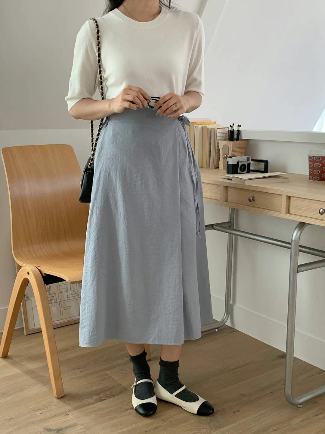 STELLA SKIRT韓國直郵㊣女裝新款時尚職業休閑半身裙中短裙STELLA SKIRT半身裙/中短裙
