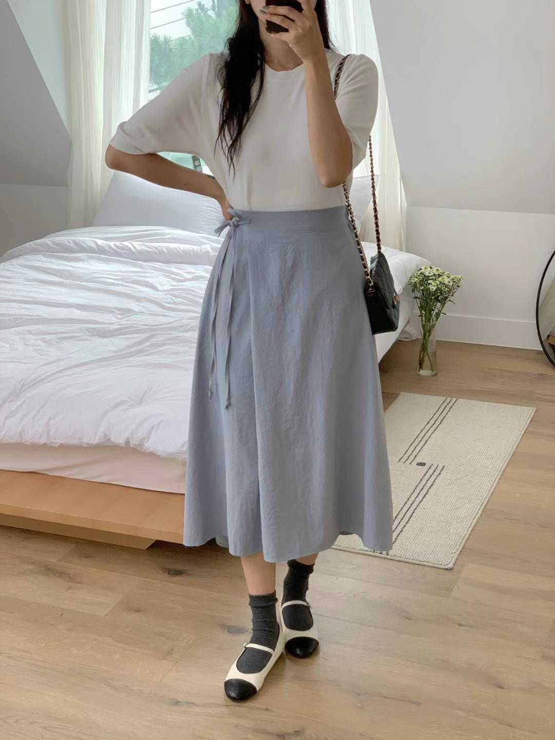 STELLA SKIRT韓國直郵㊣女裝新款時尚職業休閑半身裙中短裙STELLA SKIRT半身裙/中短裙