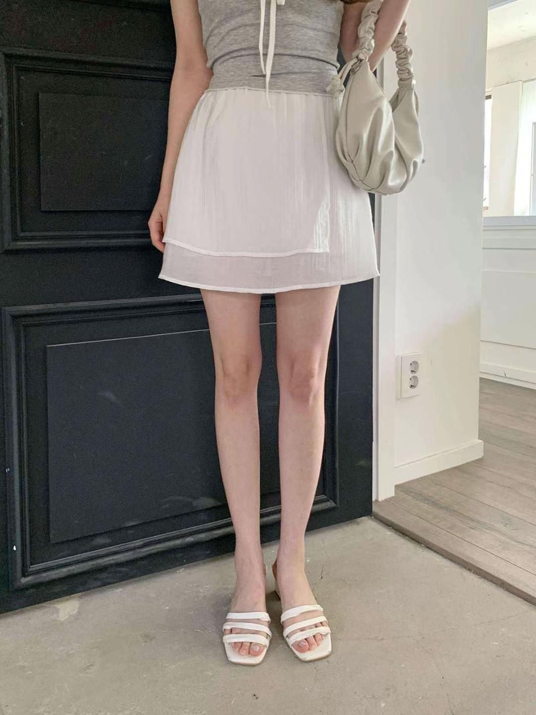 STELLA SKIRT東大門㊣實拍女裝新款職業推薦真品熱賣休閑短裙STELLA SKIRT短裙