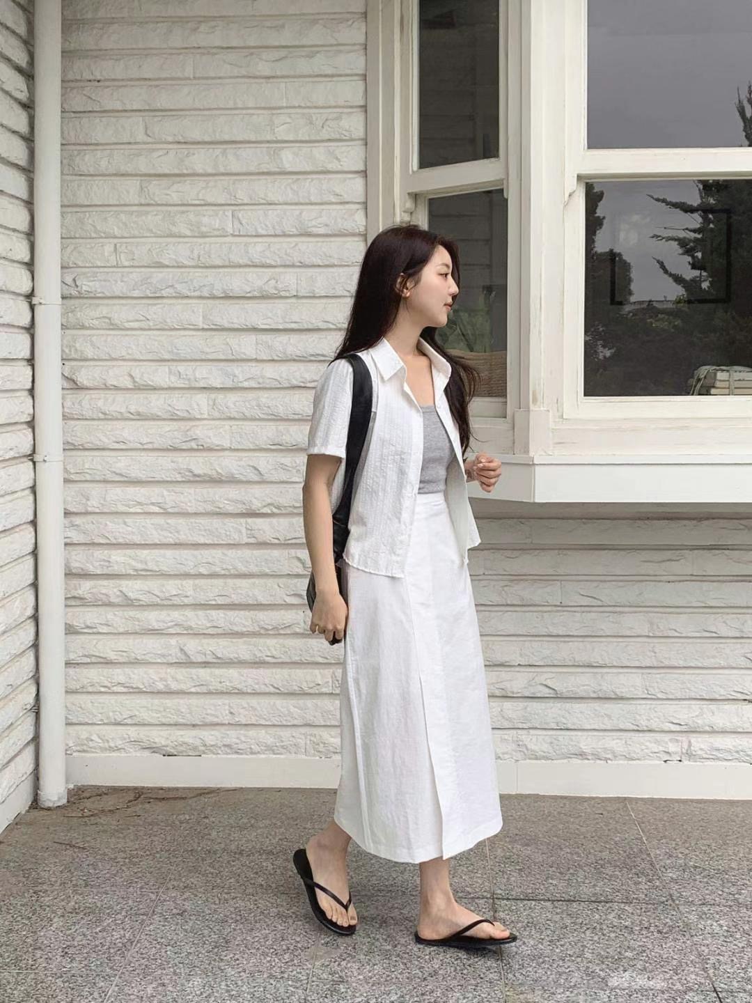STELLA SKIRT東大門㊣實拍女裝新品真品推薦職業人氣休閑長裙STELLA SKIRT長裙