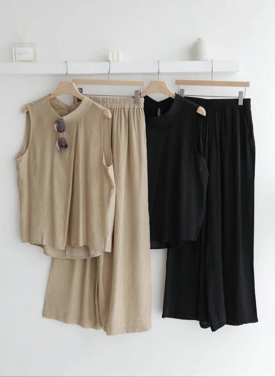 MU 뮤-T東大門㊣代購女士新品休閑推薦人氣25春夏時尚套裝MU 뮤-T套裝