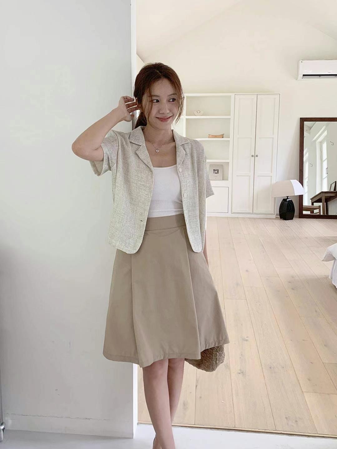 STELLA SKIRT韓國直郵㊣女裝新品人氣休閑熱賣半身裙中短裙STELLA SKIRT半身裙/中短裙