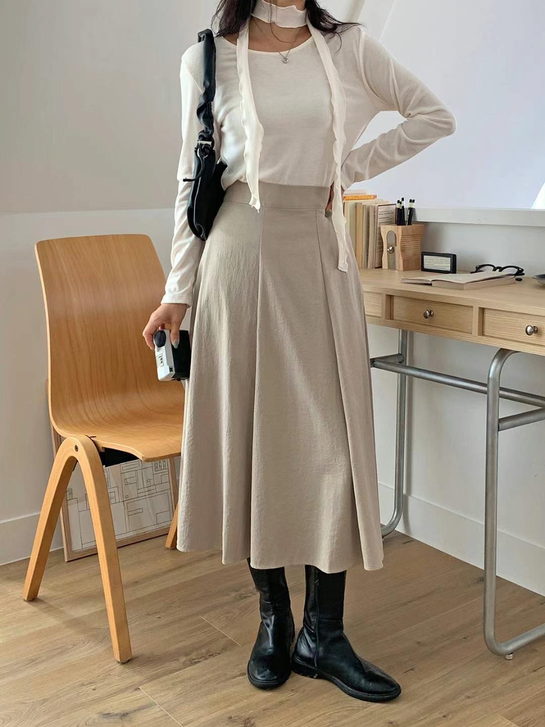 STELLA SKIRT東大門㊣直郵女裝新品休閑25春夏人氣熱賣長裙STELLA SKIRT長裙