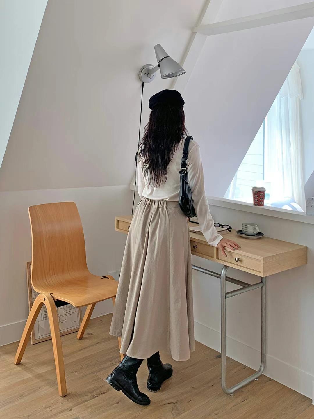 STELLA SKIRT東大門㊣直郵女裝新品休閑25春夏人氣熱賣長裙STELLA SKIRT長裙