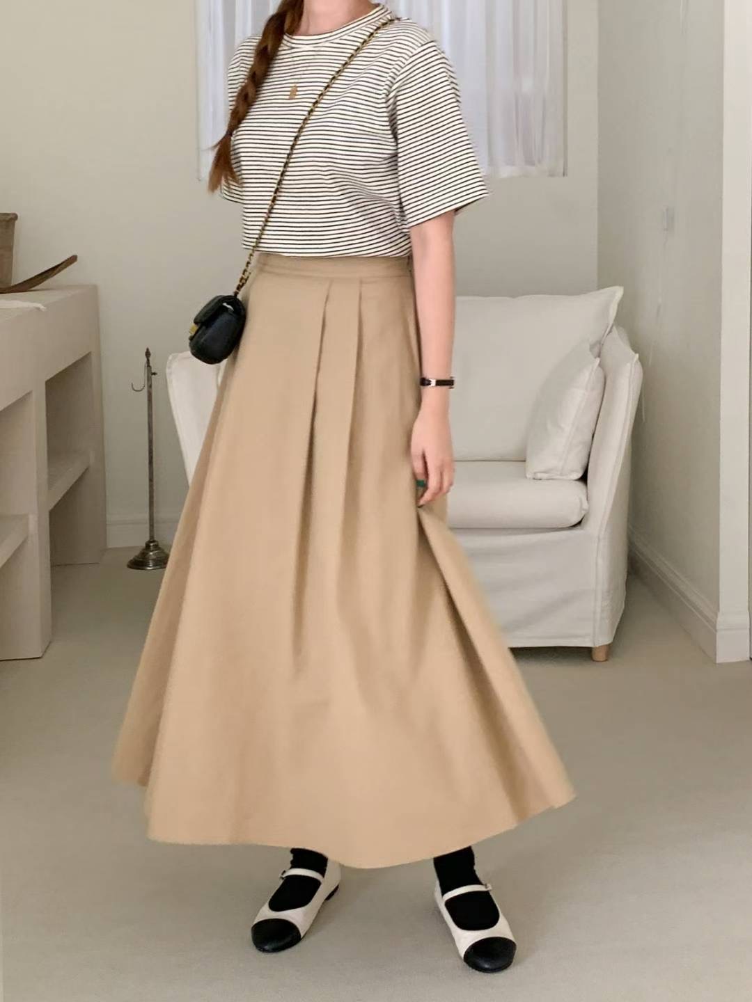 STELLA SKIRT東大門㊣代購女裝新品真品時尚人氣職業25春夏長裙STELLA SKIRT長裙