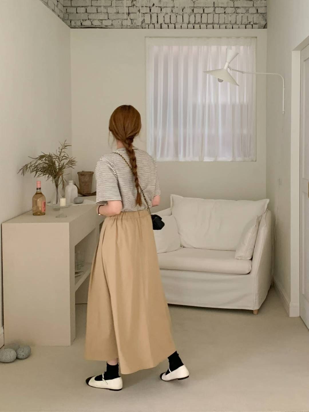 STELLA SKIRT東大門㊣代購女裝新品真品時尚人氣職業25春夏長裙STELLA SKIRT長裙