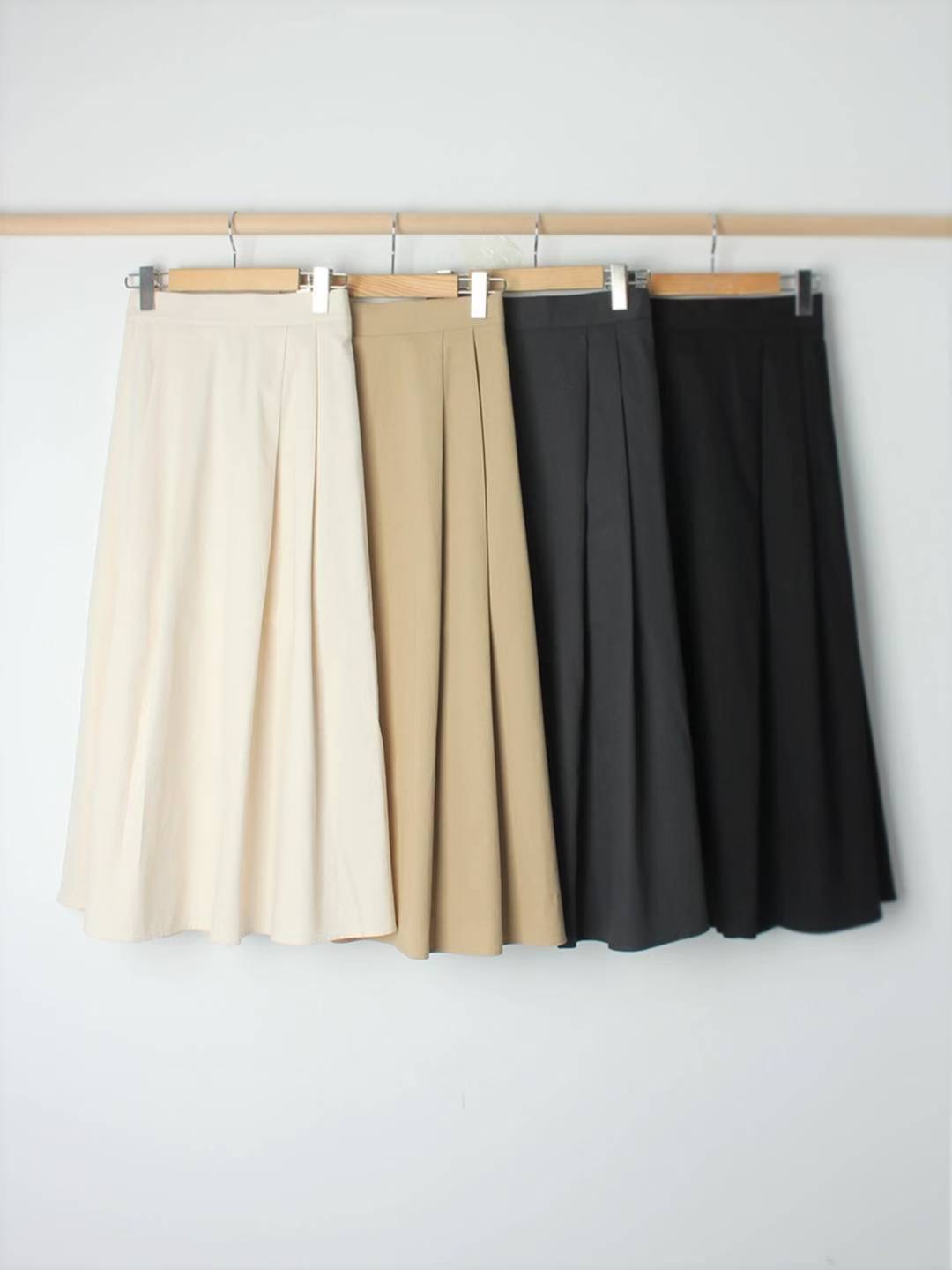 STELLA SKIRT東大門㊣代購女裝新品真品時尚人氣職業25春夏長裙STELLA SKIRT長裙圖色3左三色