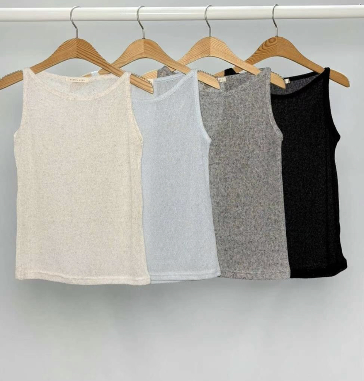 PASTELDEER東大門㊣代購女裝新品25春夏時尚休閑真品吊帶背心PASTELDEER吊帶/背心
