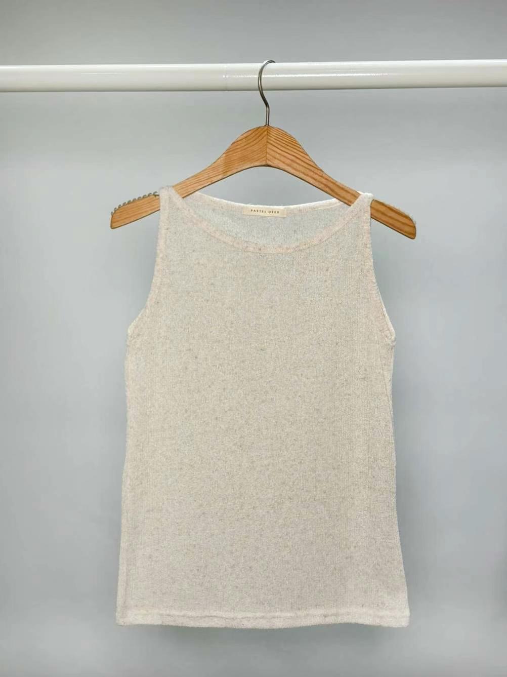 PASTELDEER東大門㊣代購女裝新品25春夏時尚休閑真品吊帶背心PASTELDEER吊帶/背心圖色1