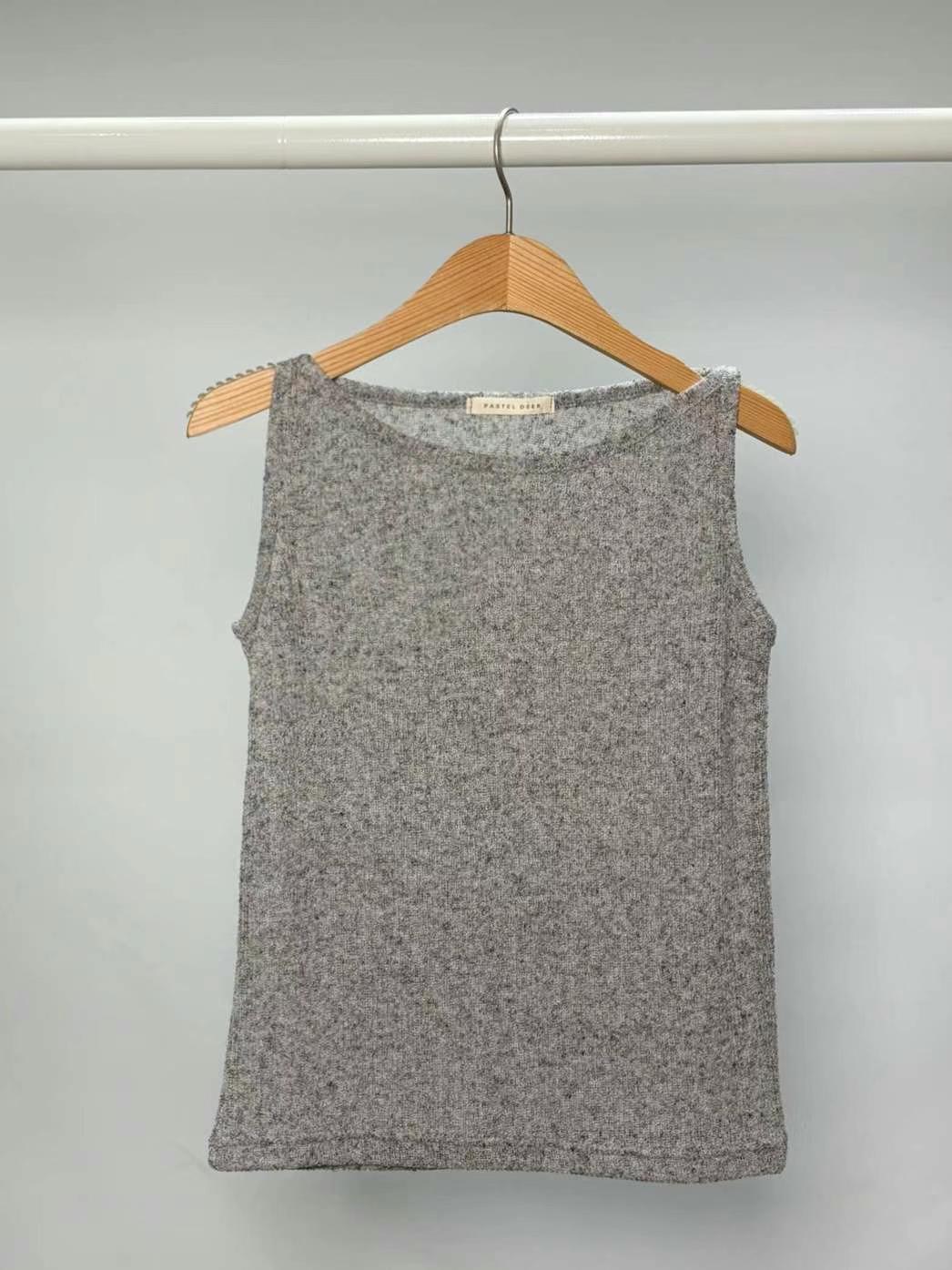 PASTELDEER東大門㊣代購女裝新品25春夏時尚休閑真品吊帶背心PASTELDEER吊帶/背心圖色3
