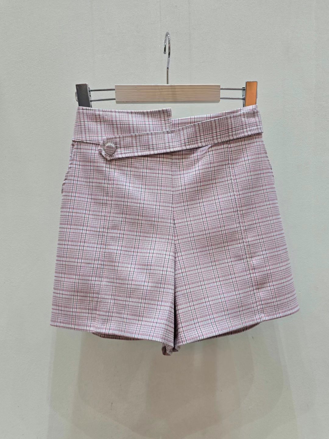 SOOMANCHAE-수만채-T東大門㊣代購女士新款25春夏職業短褲SOOMANCHAE短褲圖色1