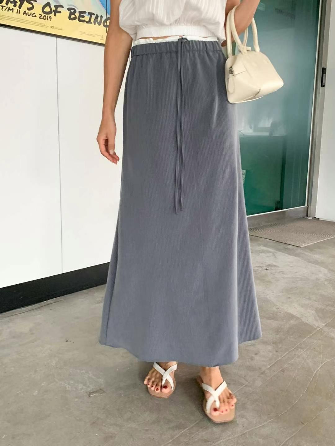 STELLA SKIRT東大門㊣直郵女裝新品時尚推薦人氣熱賣真品長裙STELLA SKIRT長裙圖色2