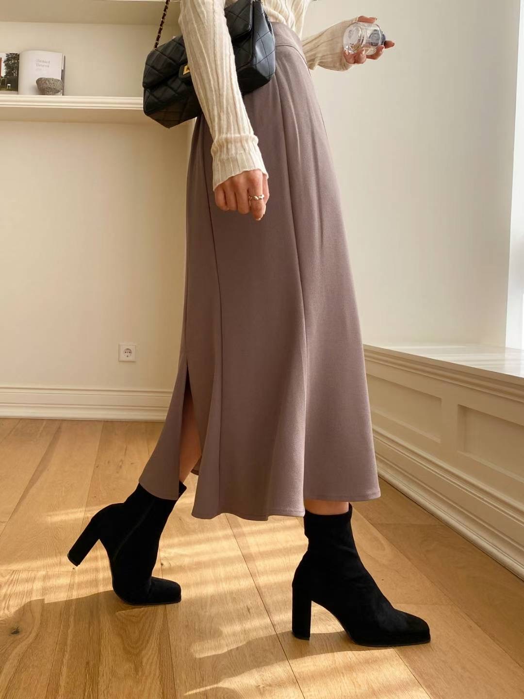 STELLA SKIRT韓國直郵㊣女裝新款25春夏時尚熱賣真品人氣長裙STELLA SKIRT長裙