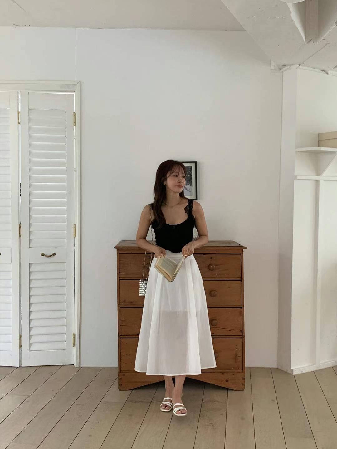 STELLA SKIRT東大門㊣直郵女裝新款推薦時尚熱賣25春夏長裙STELLA SKIRT長裙