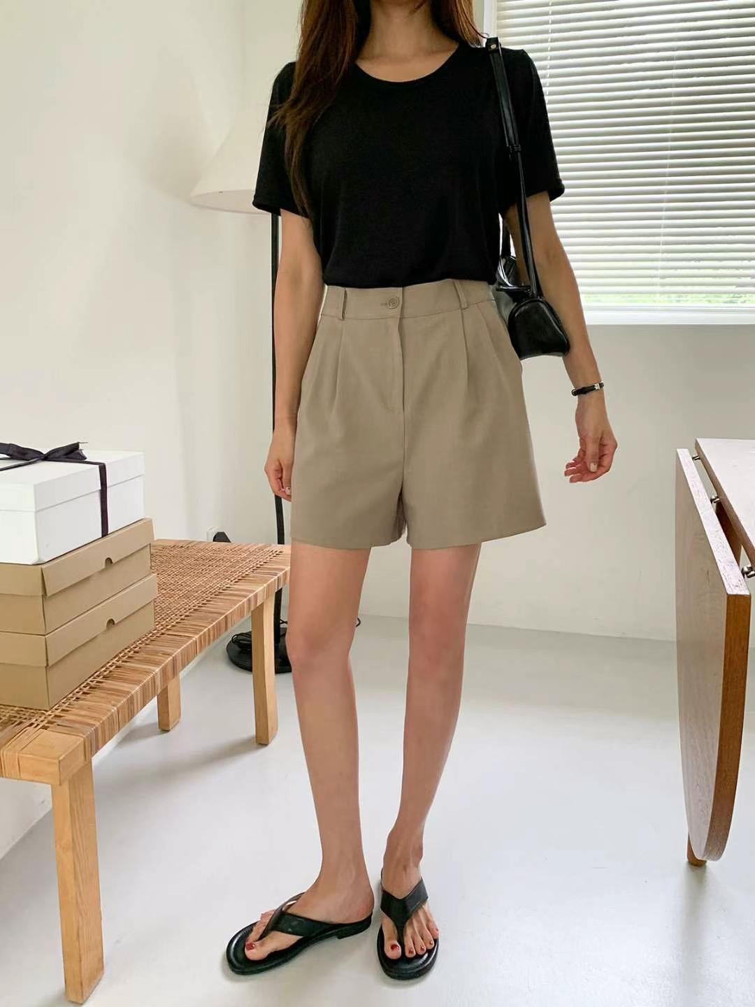 STELLA SKIRT韓國直郵㊣女裝新款真品25春夏休閑熱賣職業短褲STELLA SKIRT短褲
