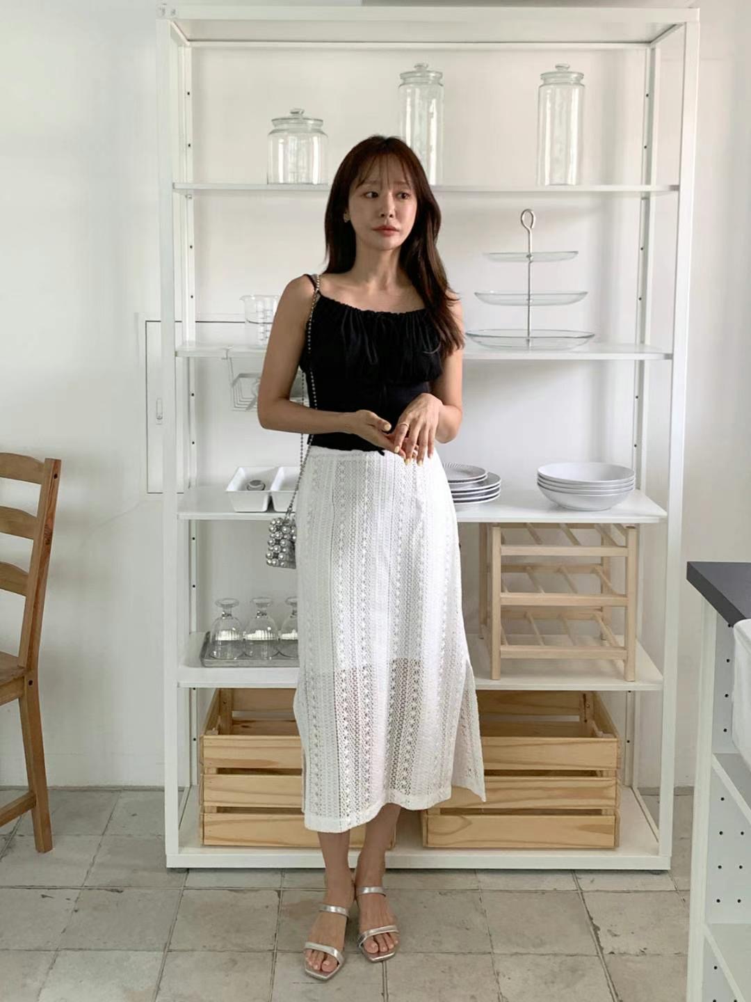 STELLA SKIRT東大門㊣直郵女裝新品人氣25春夏休閑時尚長裙STELLA SKIRT長裙