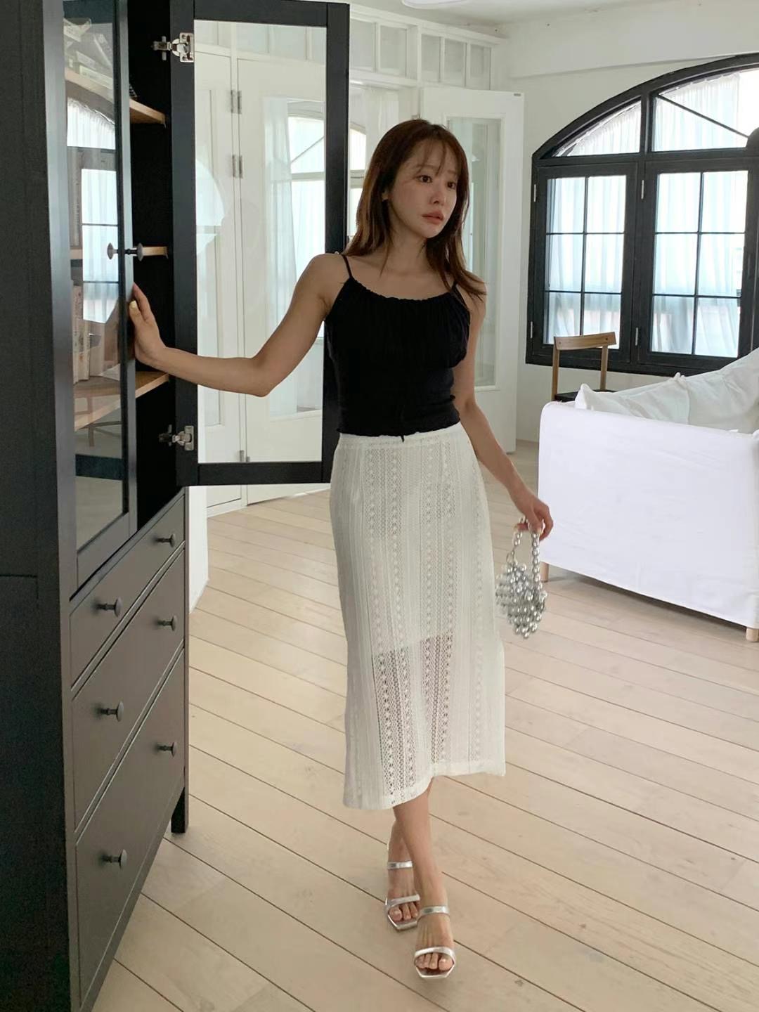 STELLA SKIRT東大門㊣直郵女裝新品人氣25春夏休閑時尚長裙STELLA SKIRT長裙