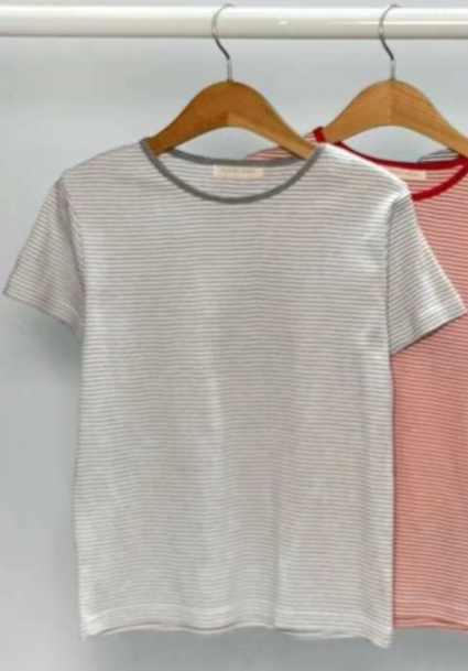 PASTELDEER韓國代購㊣女裝新款熱賣人氣時尚推薦25春夏職業T恤PASTELDEERT恤圖色1